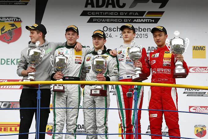 Nederlands racetalent kan de rekening opmaken in F4: Pole en podium
